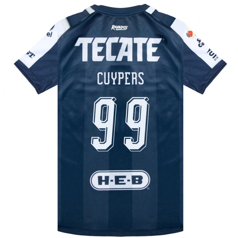 Danxen Kvinnor Hugo Cuypers #99 Bläckblå Vit Röd Hemmatröja Matchtröjor 2026/27 Tröjor T-Tröja