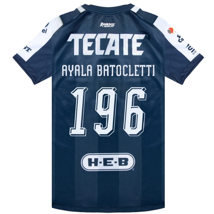 Danxen Kvinnor Nahuel Ayala Batocletti #196 Bläckblå Vit Röd Hemmatröja Matchtröjor 2026/27 Tröjor T-Tröja