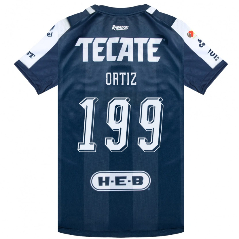 Danxen Kvinnor Luis Ortiz #199 Bläckblå Vit Röd Hemmatröja Matchtröjor 2026/27 Tröjor T-Tröja