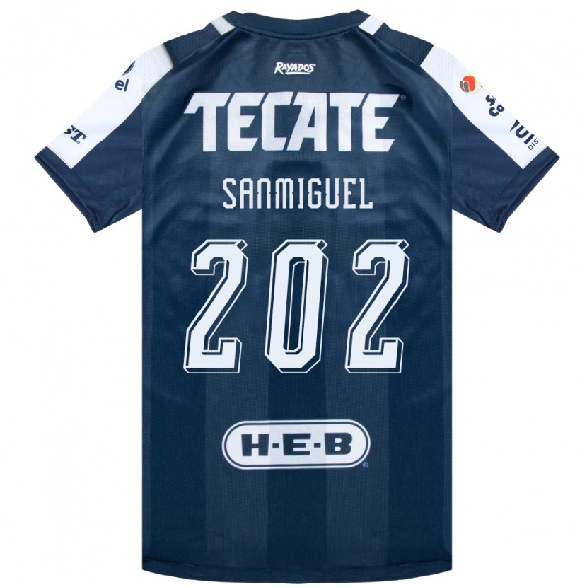 Danxen Kvinnor Carlos Sanmiguel #202 Bläckblå Vit Röd Hemmatröja Matchtröjor 2026/27 Tröjor T-Tröja