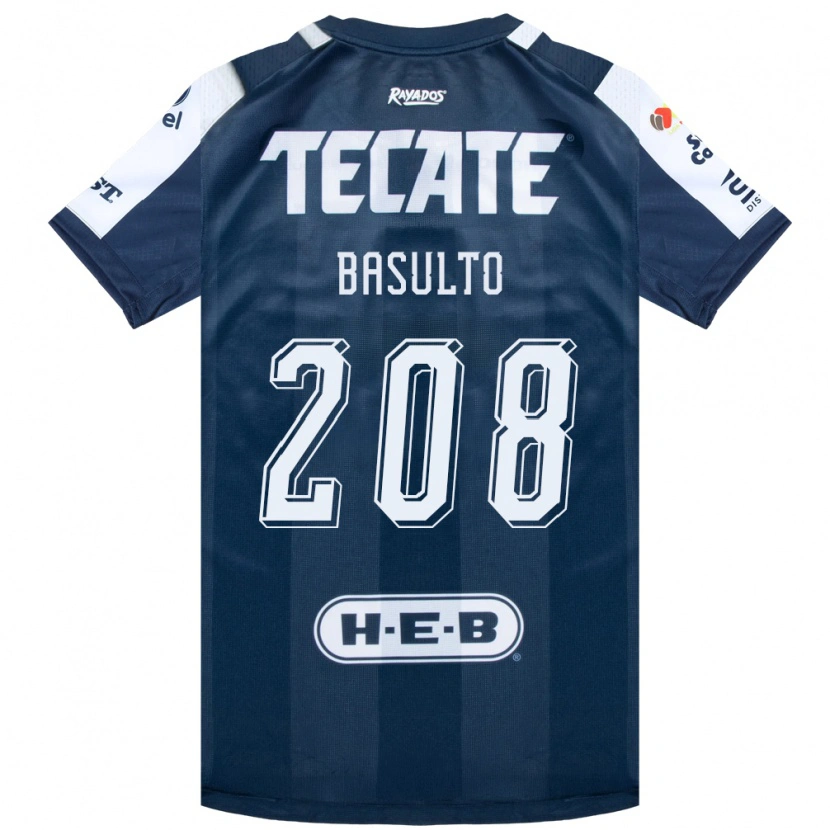 Danxen Kvinnor Luis Basulto #208 Bläckblå Vit Röd Hemmatröja Matchtröjor 2026/27 Tröjor T-Tröja