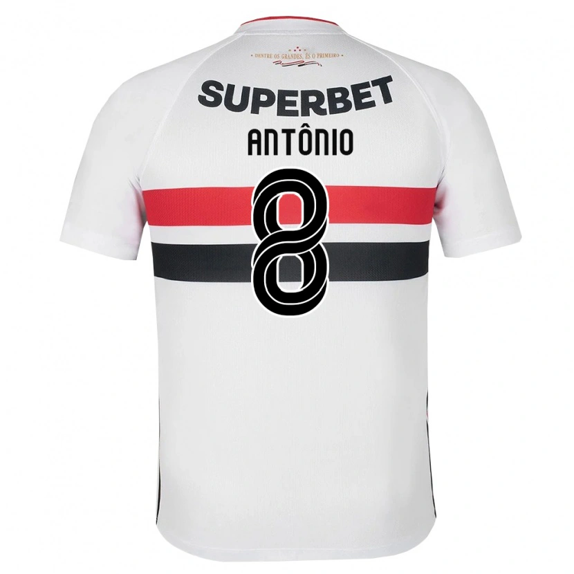 Danxen Kvinnor Marcos Antônio #8 Vit Röd Svart Hemmatröja Matchtröjor 2026/27 Tröjor T-Tröja