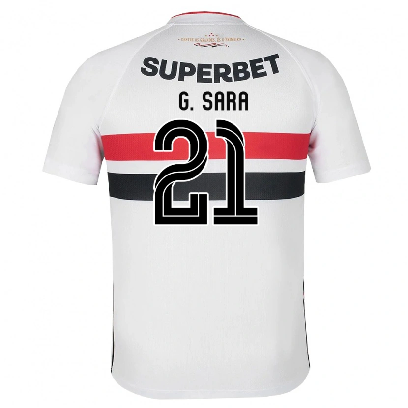 Danxen Kvinnor Gabriel Sara #21 Vit Röd Svart Hemmatröja Matchtröjor 2026/27 Tröjor T-Tröja
