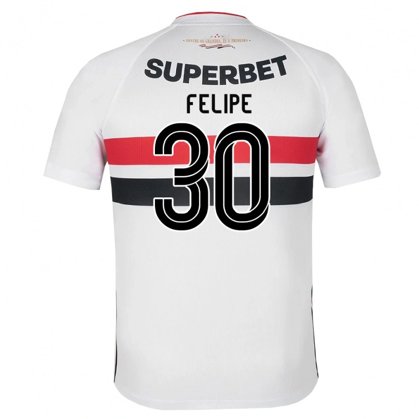 Danxen Kvinnor Everton Felipe #30 Vit Röd Svart Hemmatröja Matchtröjor 2026/27 Tröjor T-Tröja