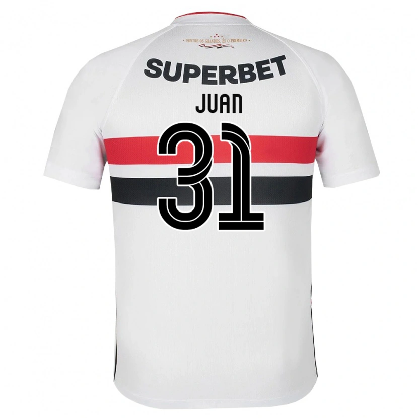 Danxen Kvinnor Juan #31 Vit Röd Svart Hemmatröja Matchtröjor 2026/27 Tröjor T-Tröja