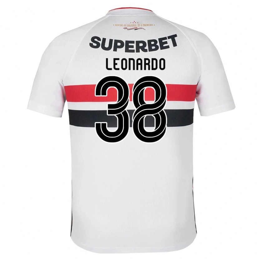 Danxen Kvinnor Hugo Leonardo #38 Vit Röd Svart Hemmatröja Matchtröjor 2026/27 Tröjor T-Tröja