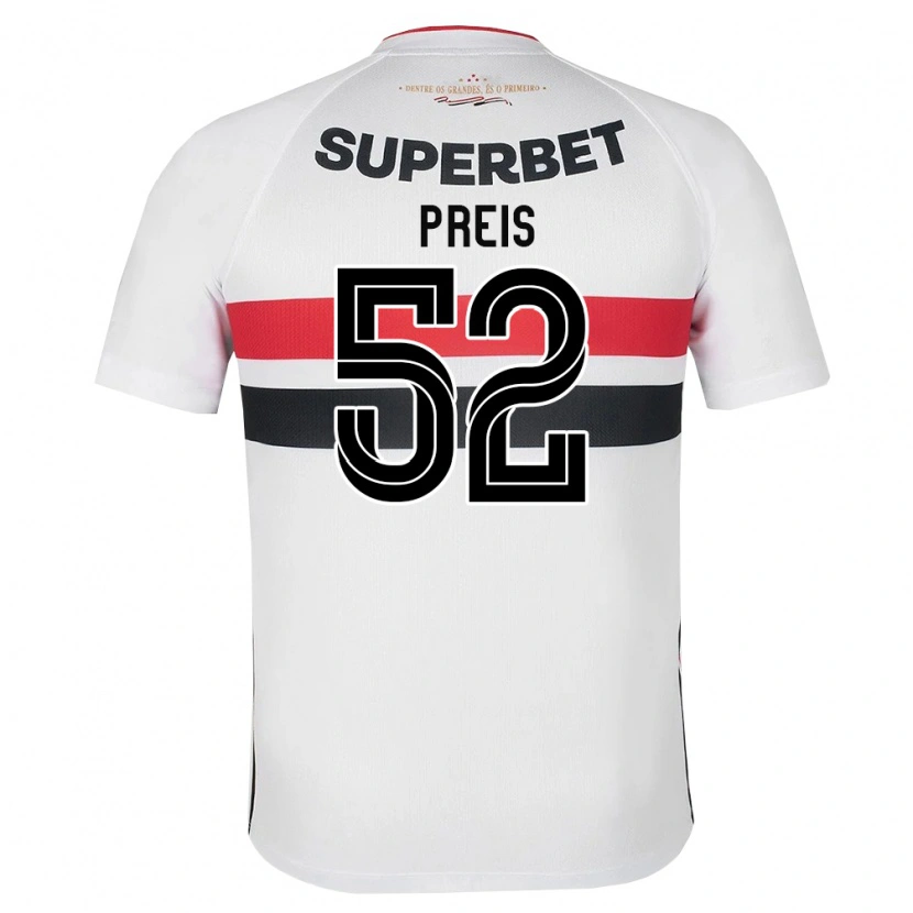 Danxen Kvinnor Felipe Preis #52 Vit Röd Svart Hemmatröja Matchtröjor 2026/27 Tröjor T-Tröja