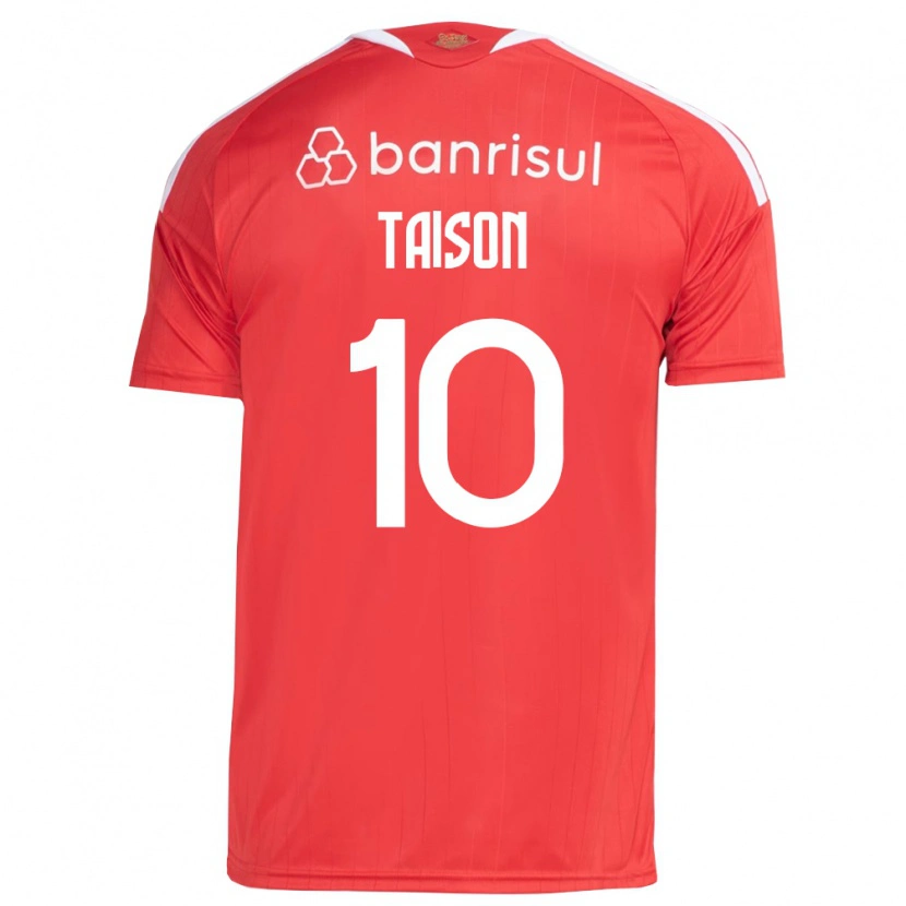 Danxen Kvinnor Taison #10 Röd Vit Hemmatröja Matchtröjor 2026/27 Tröjor T-Tröja