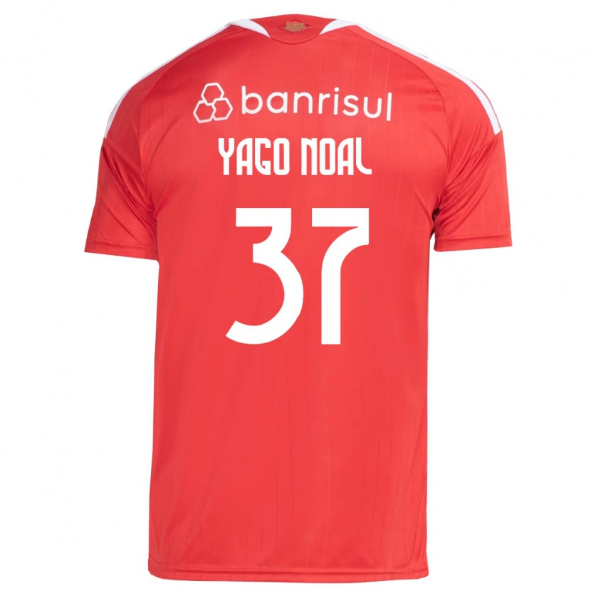 Danxen Kvinnor Yago Noal #37 Röd Vit Hemmatröja Matchtröjor 2026/27 Tröjor T-Tröja
