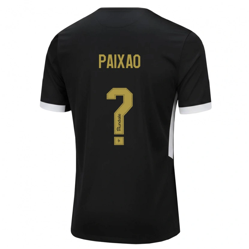 Danxen Kvinnor Iasmin Paixão #0 Svart Vit Gul Hemmatröja Matchtröjor 2026/27 Tröjor T-Tröja