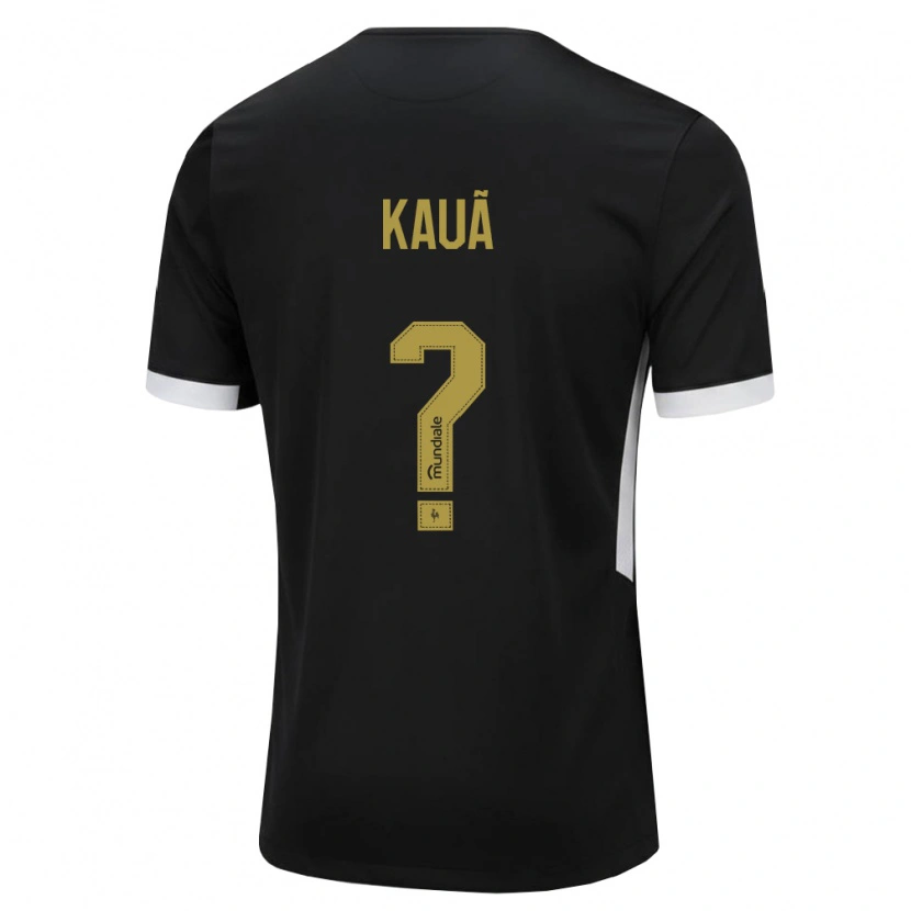 Danxen Kvinnor David Kauã #0 Svart Vit Gul Hemmatröja Matchtröjor 2026/27 Tröjor T-Tröja