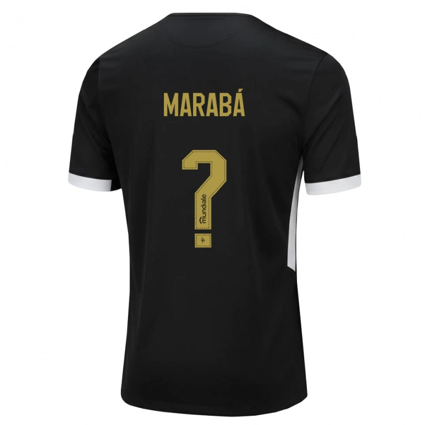 Danxen Kvinnor Anny Marabá #0 Svart Vit Gul Hemmatröja Matchtröjor 2026/27 Tröjor T-Tröja