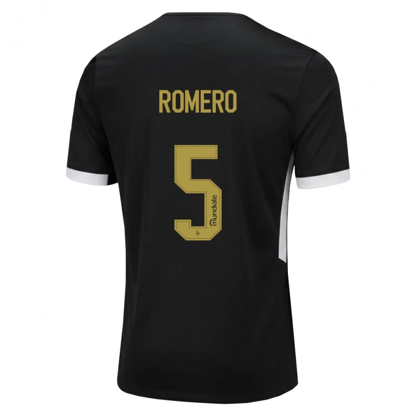 Danxen Kvinnor Mateus Romero #5 Svart Vit Gul Hemmatröja Matchtröjor 2026/27 Tröjor T-Tröja