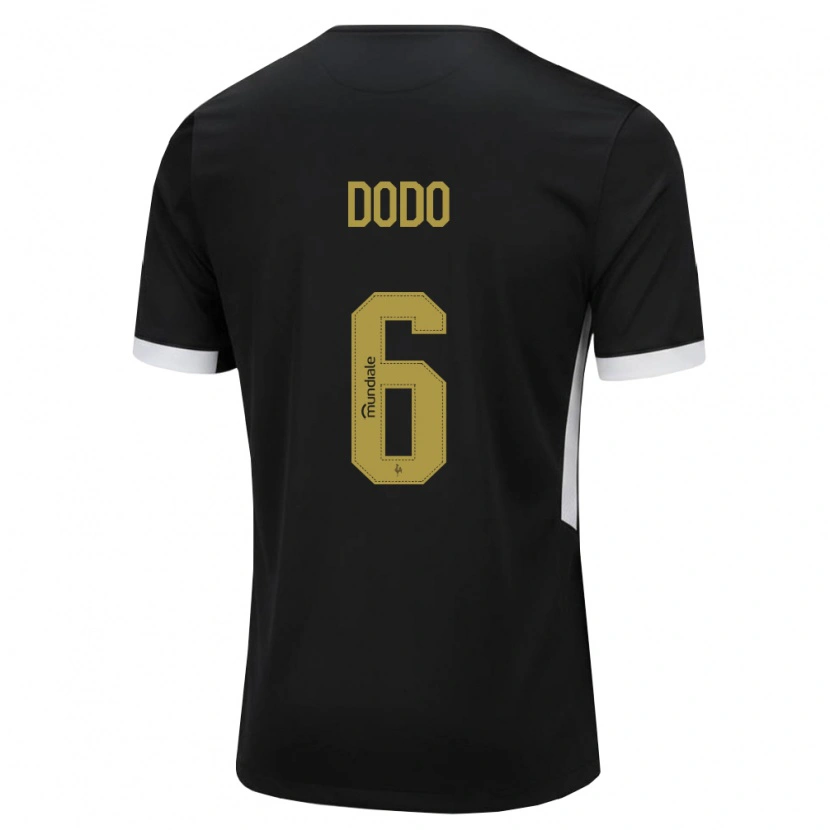 Danxen Kvinnor Dodo #6 Svart Vit Gul Hemmatröja Matchtröjor 2026/27 Tröjor T-Tröja