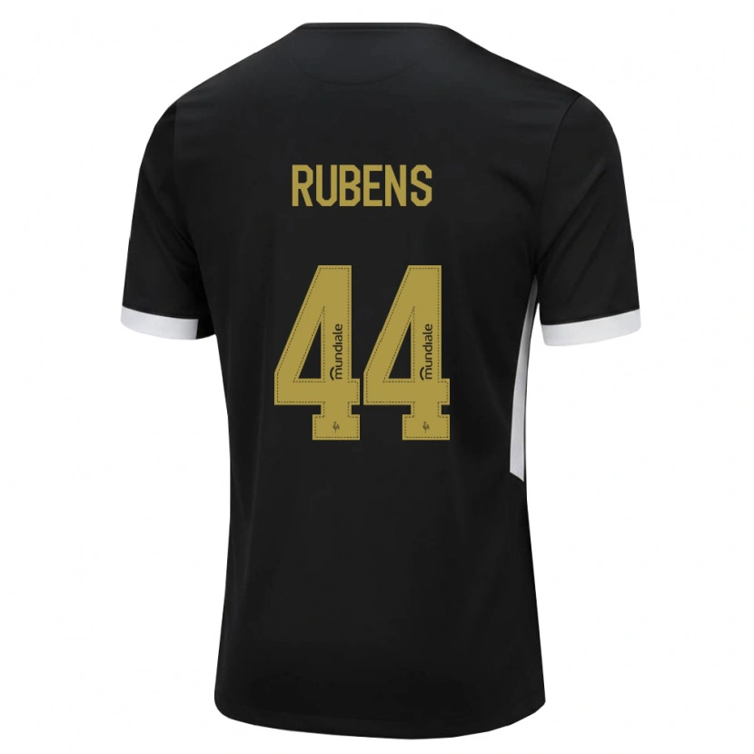 Danxen Kvinnor Rubens #44 Svart Vit Gul Hemmatröja Matchtröjor 2026/27 Tröjor T-Tröja