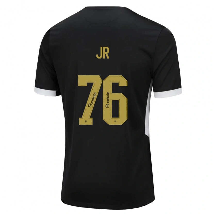 Danxen Kvinnor Wanderson Jr #76 Svart Vit Gul Hemmatröja Matchtröjor 2026/27 Tröjor T-Tröja