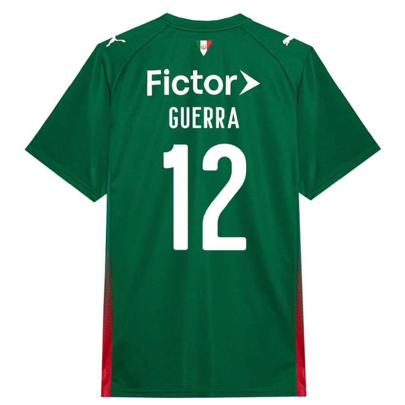 Danxen Kvinnor Heitor Guerra #12 Grön Röd Vit Hemmatröja Matchtröjor 2026/27 Tröjor T-Tröja