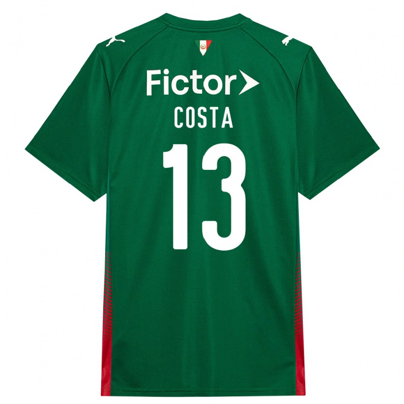 Danxen Kvinnor Enzo Costa #13 Grön Röd Vit Hemmatröja Matchtröjor 2026/27 Tröjor T-Tröja