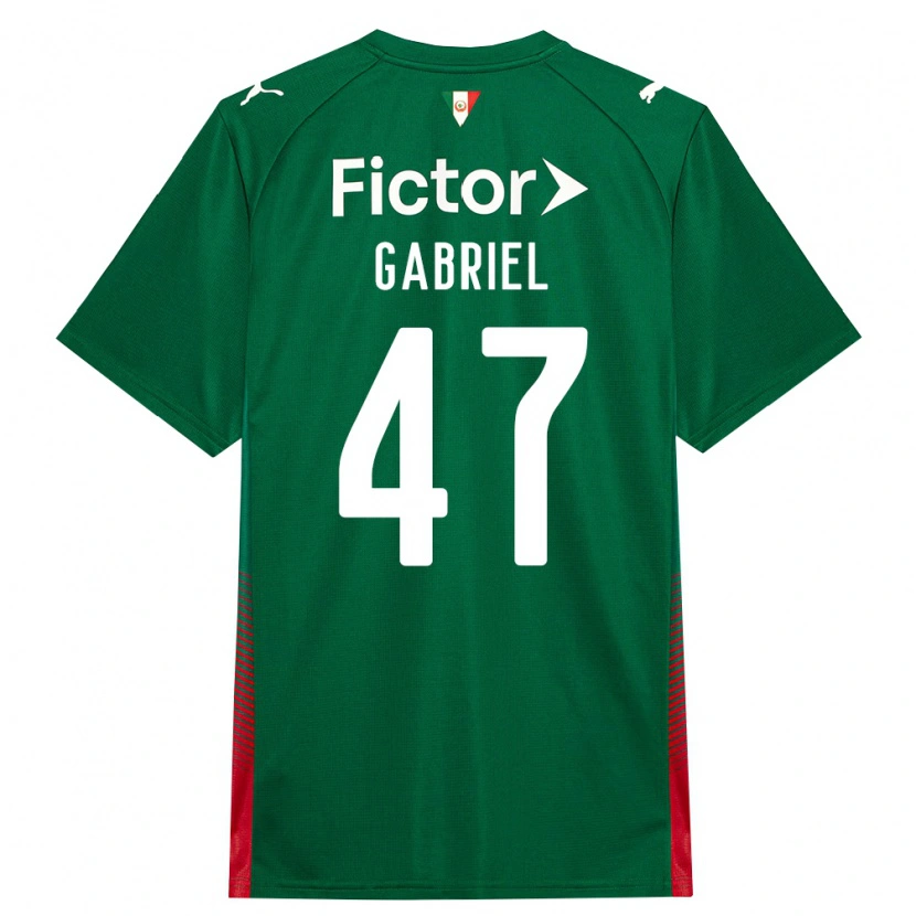 Danxen Kvinnor Victor Gabriel #47 Grön Röd Vit Hemmatröja Matchtröjor 2026/27 Tröjor T-Tröja