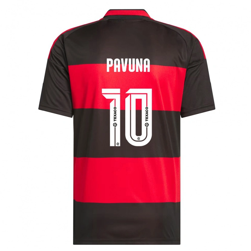 Danxen Kvinnor Kauã Pavuna #10 Röd Svart Vit Hemmatröja Matchtröjor 2026/27 Tröjor T-Tröja
