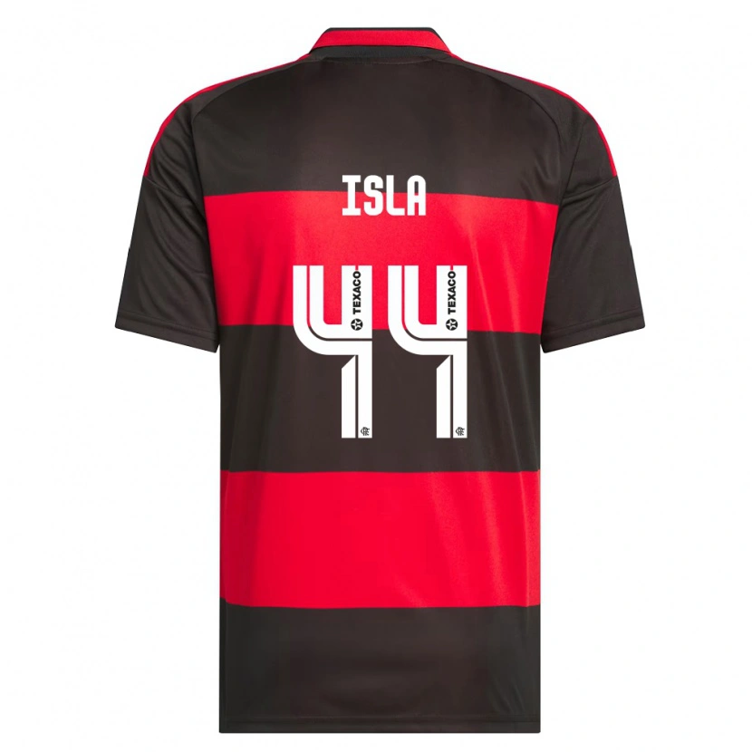 Danxen Kvinnor Mauricio Isla #44 Röd Svart Vit Hemmatröja Matchtröjor 2026/27 Tröjor T-Tröja