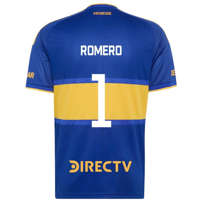 Danxen Kvinnor Sergio Romero #1 Kungligt Blå Gul Hemmatröja Matchtröjor 2026/27 Tröjor T-Tröja