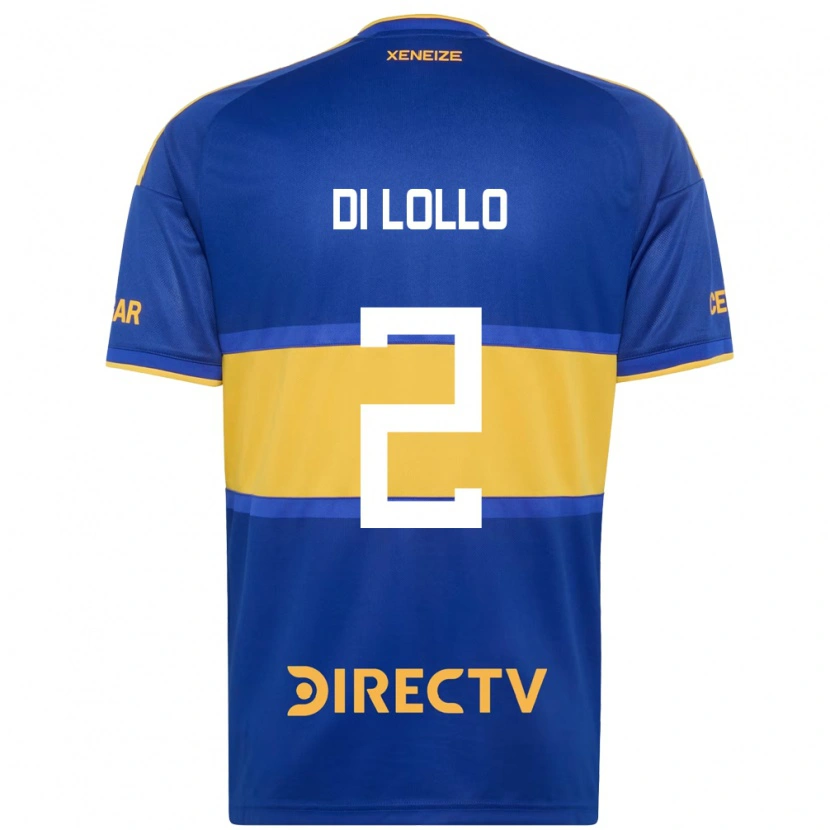 Danxen Kvinnor Lautaro Di Lollo #2 Kungligt Blå Gul Hemmatröja Matchtröjor 2026/27 Tröjor T-Tröja