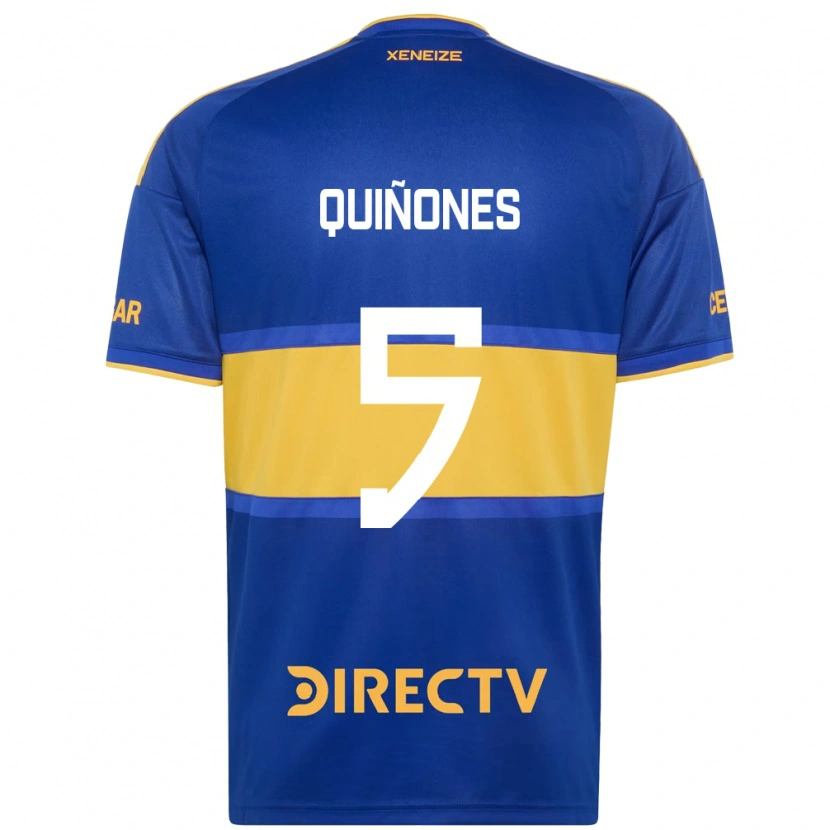 Danxen Kvinnor Florencia Quiñones #5 Kungligt Blå Gul Hemmatröja Matchtröjor 2026/27 Tröjor T-Tröja