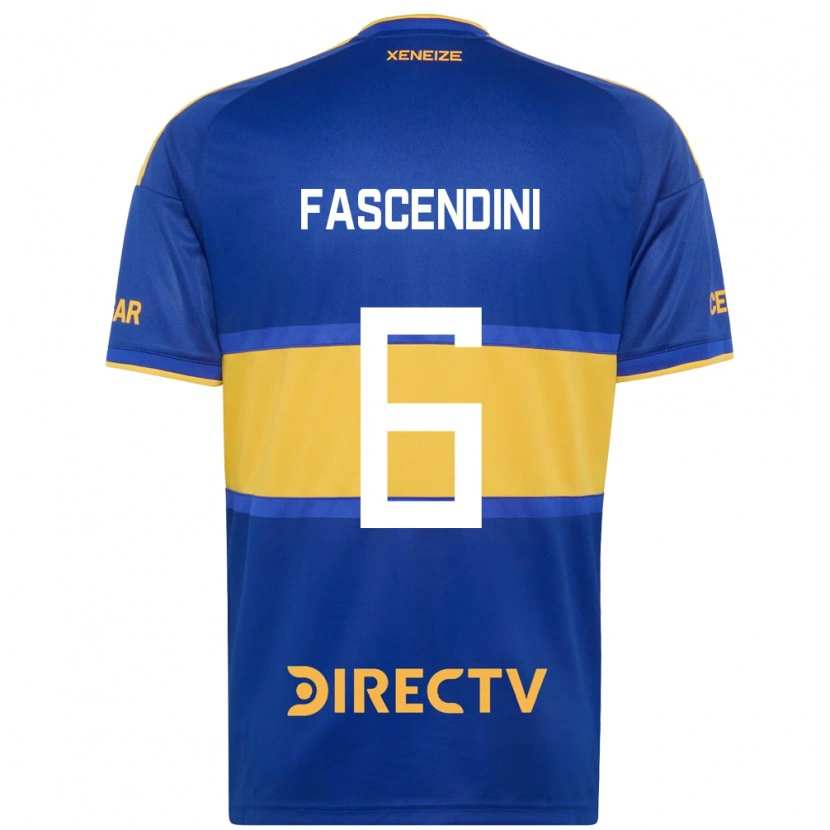 Danxen Kvinnor Valentin Fascendini #6 Kungligt Blå Gul Hemmatröja Matchtröjor 2026/27 Tröjor T-Tröja
