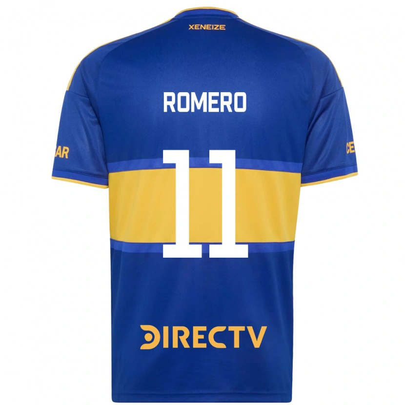 Danxen Kvinnor Ángel Romero #11 Kungligt Blå Gul Hemmatröja Matchtröjor 2026/27 Tröjor T-Tröja