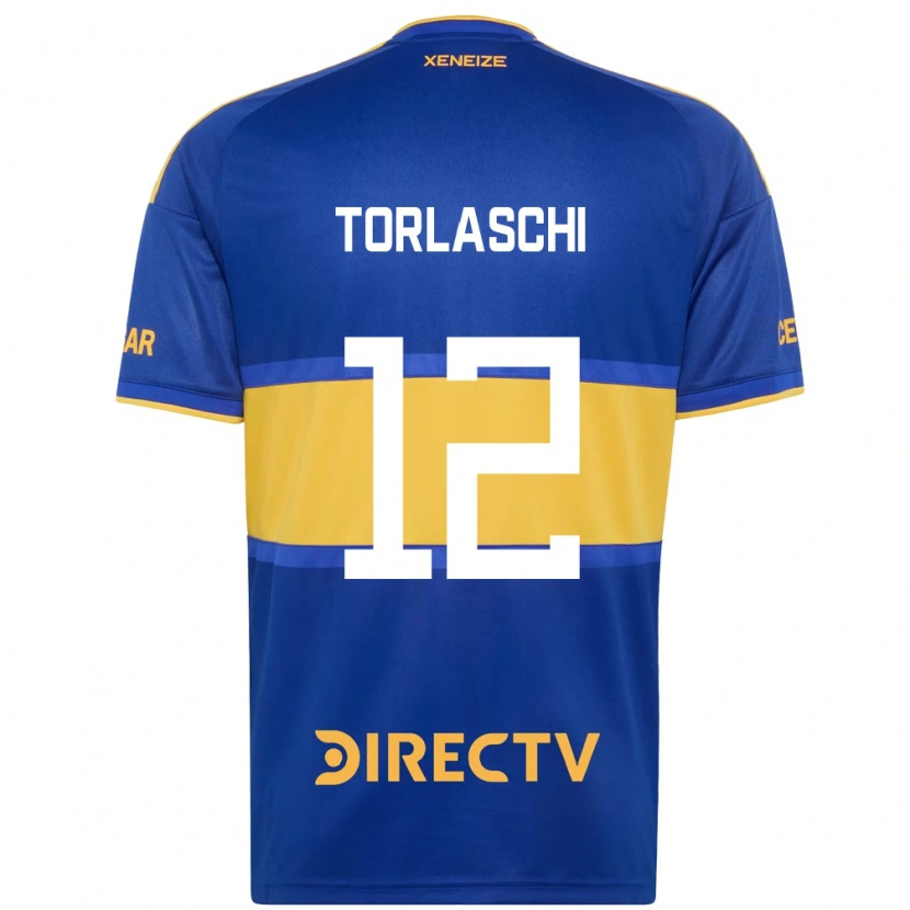 Danxen Kvinnor Lucas Torlaschi #12 Kungligt Blå Gul Hemmatröja Matchtröjor 2026/27 Tröjor T-Tröja