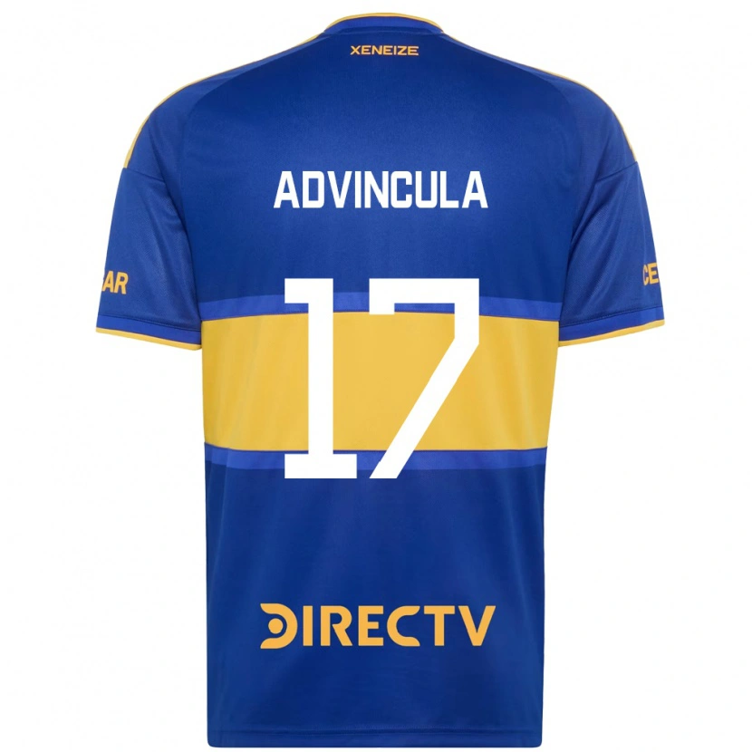 Danxen Kvinnor Luis Advincula #17 Kungligt Blå Gul Hemmatröja Matchtröjor 2026/27 Tröjor T-Tröja