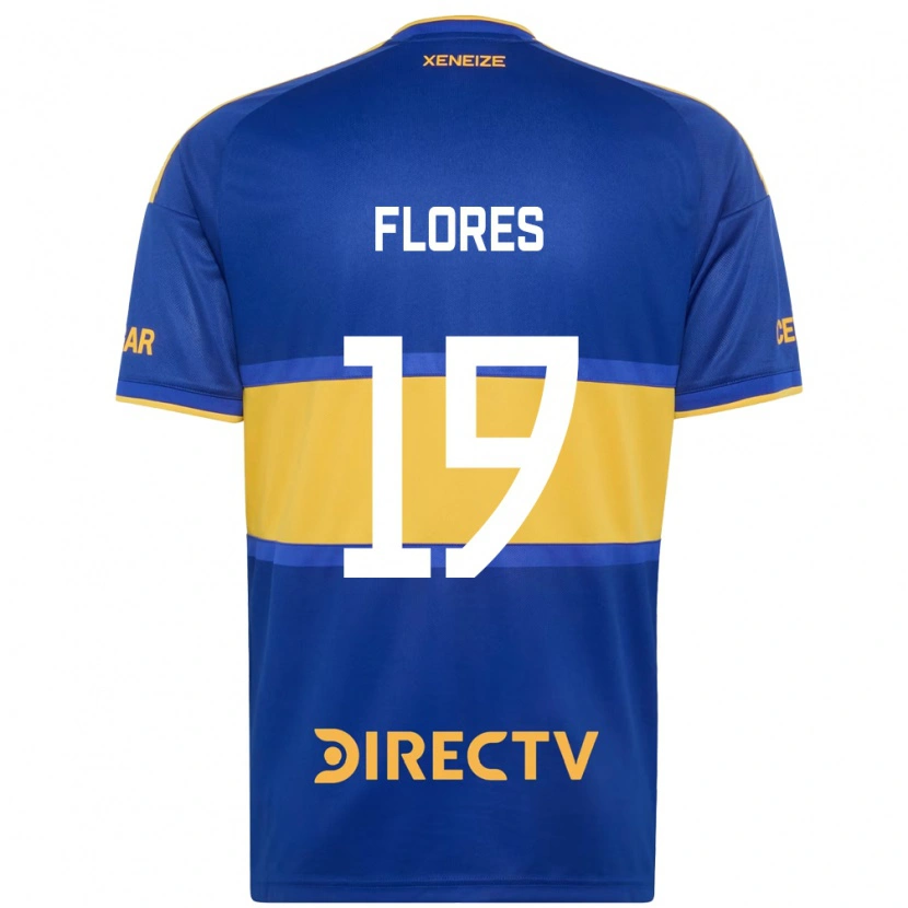Danxen Kvinnor Leonel Flores #19 Kungligt Blå Gul Hemmatröja Matchtröjor 2026/27 Tröjor T-Tröja