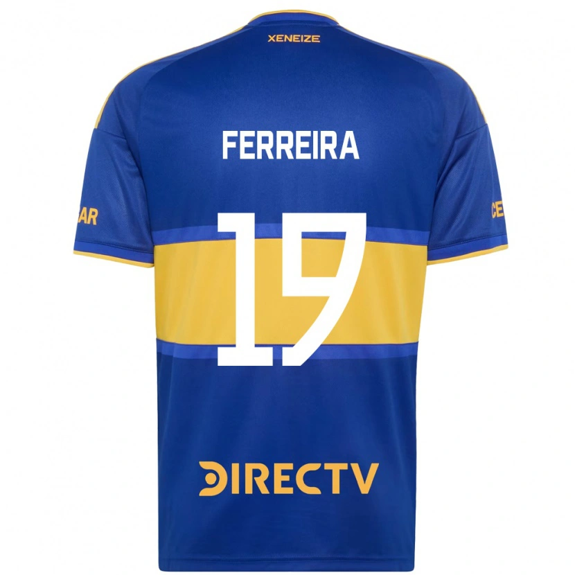 Danxen Kvinnor Kevin Ferreira #19 Kungligt Blå Gul Hemmatröja Matchtröjor 2026/27 Tröjor T-Tröja