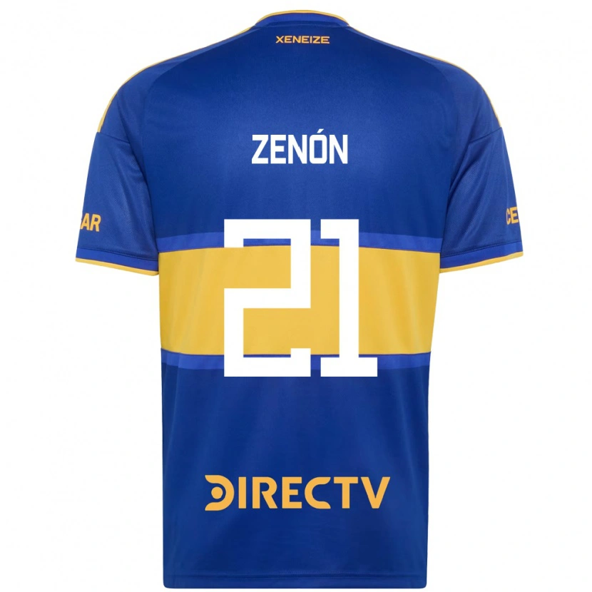 Danxen Kvinnor Kevin Zenón #21 Kungligt Blå Gul Hemmatröja Matchtröjor 2026/27 Tröjor T-Tröja