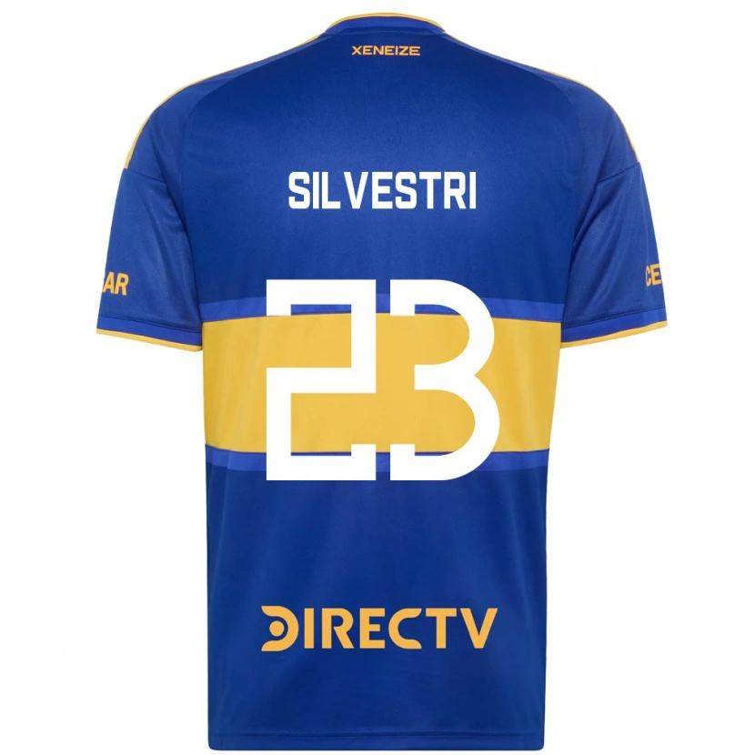 Danxen Kvinnor Delfina Silvestri #23 Kungligt Blå Gul Hemmatröja Matchtröjor 2026/27 Tröjor T-Tröja