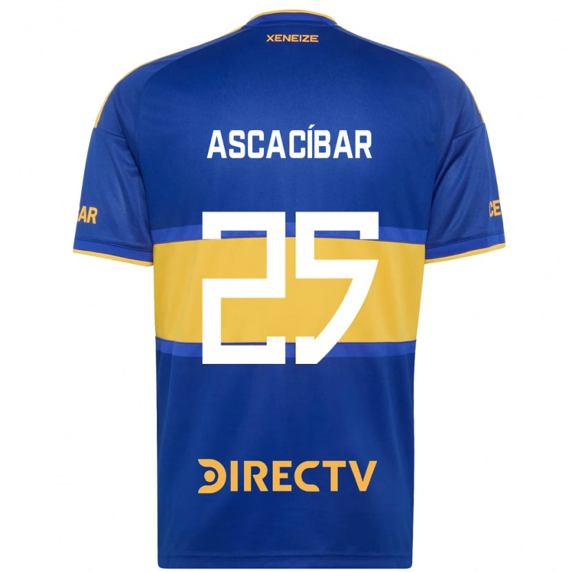 Danxen Kvinnor Santiago Ascacíbar #25 Kungligt Blå Gul Hemmatröja Matchtröjor 2026/27 Tröjor T-Tröja
