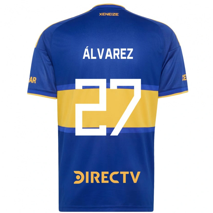 Danxen Kvinnor Violeta Álvarez #27 Kungligt Blå Gul Hemmatröja Matchtröjor 2026/27 Tröjor T-Tröja