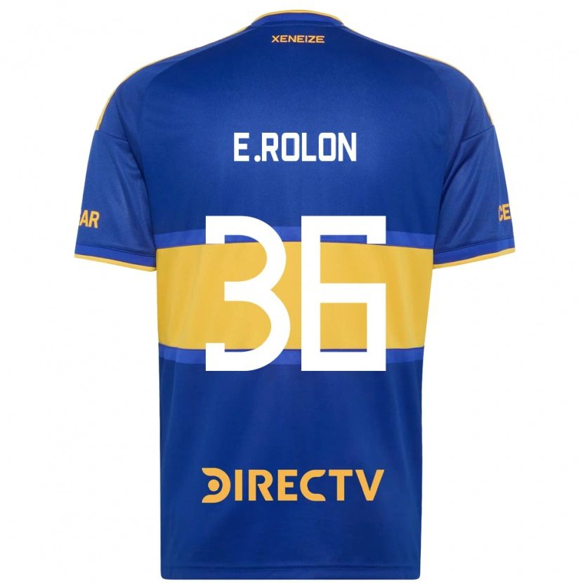 Danxen Kvinnor Esteban Rolon #36 Kungligt Blå Gul Hemmatröja Matchtröjor 2026/27 Tröjor T-Tröja