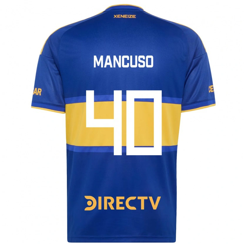 Danxen Kvinnor Eros Mancuso #40 Kungligt Blå Gul Hemmatröja Matchtröjor 2026/27 Tröjor T-Tröja