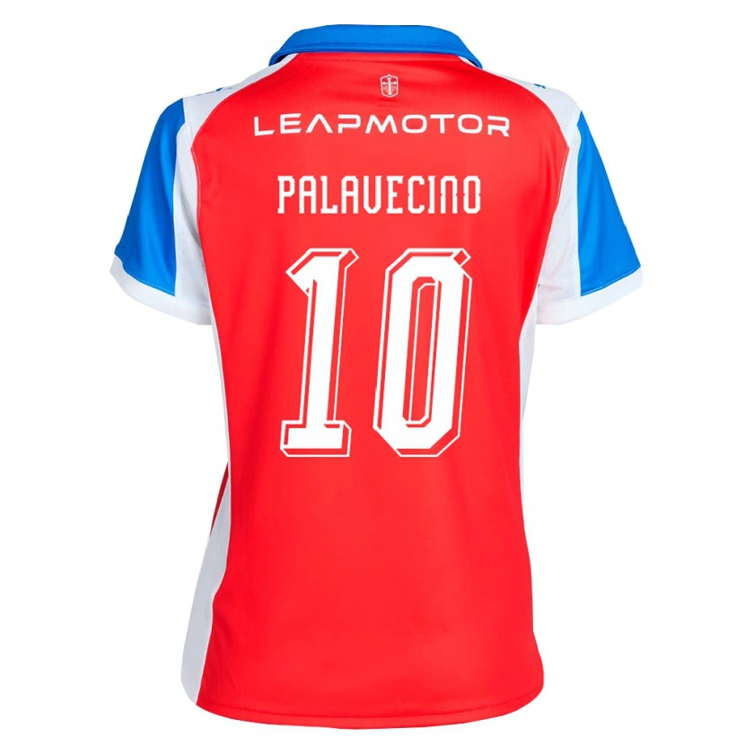 Danxen Kvinnor Matías Palavecino #10 Röd Blå Bortatröja Matchtröjor 2026/27 Tröjor T-Tröja