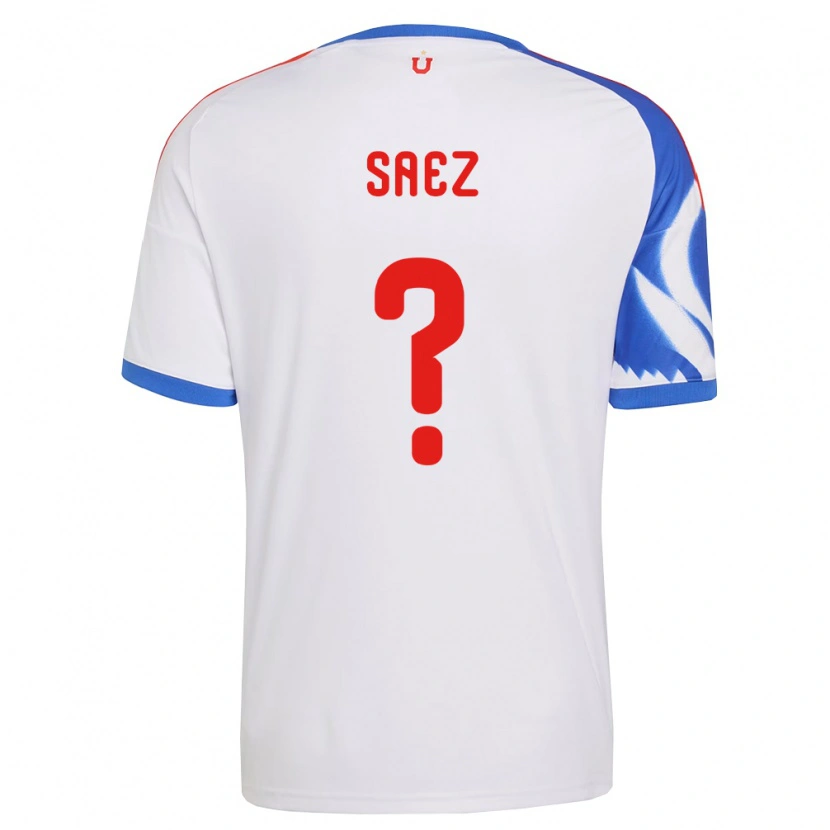 Danxen Kvinnor Ignacio Sáez #0 Vit Marinblå Bortatröja Matchtröjor 2026/27 Tröjor T-Tröja