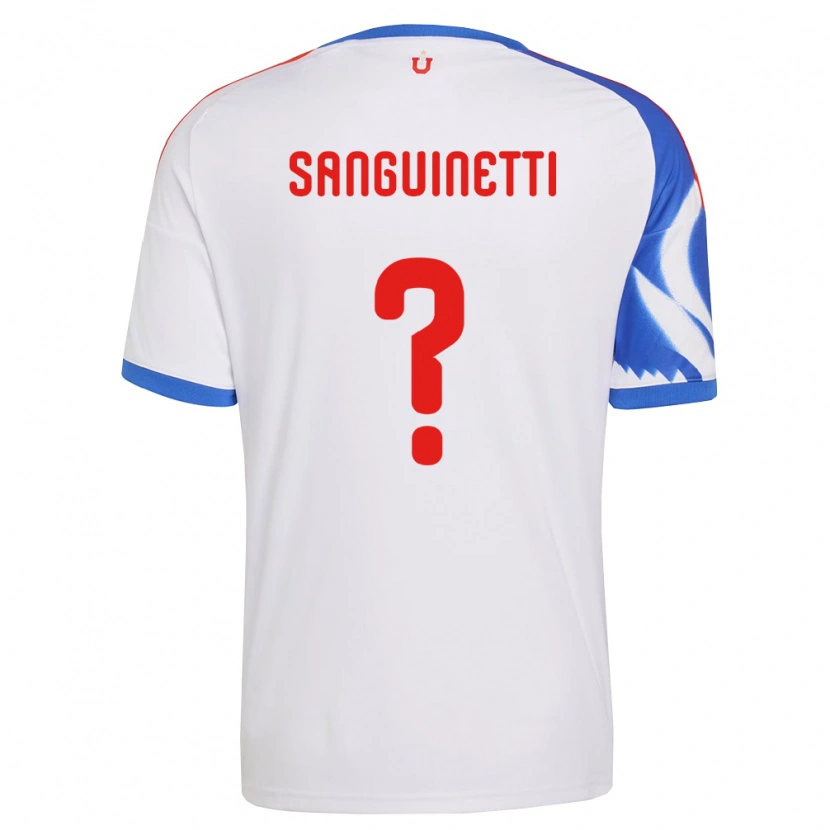 Danxen Kvinnor Fernando Osorio Sanguinetti #0 Vit Marinblå Bortatröja Matchtröjor 2026/27 Tröjor T-Tröja