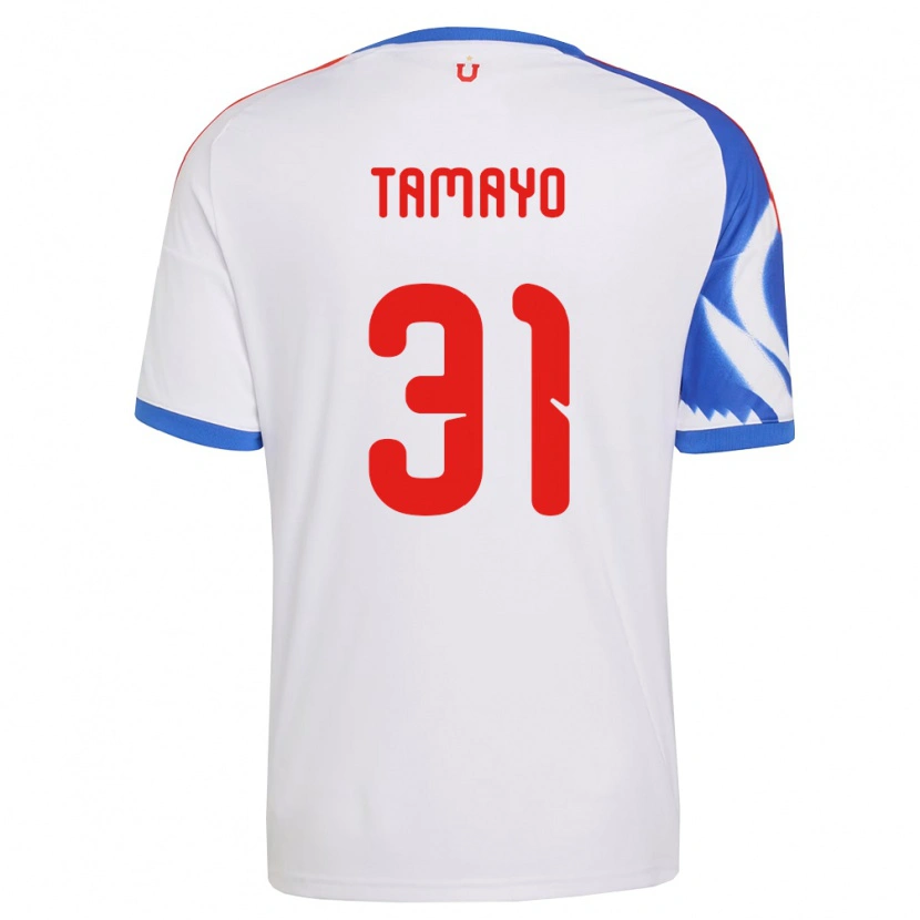 Danxen Kvinnor Bianneider Tamayo #31 Vit Marinblå Bortatröja Matchtröjor 2026/27 Tröjor T-Tröja