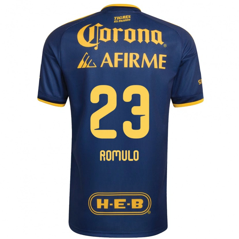 Danxen Kvinnor Rômulo Zanré Zwarg #23 Kungligt Blå Gul Bortatröja Matchtröjor 2026/27 Tröjor T-Tröja