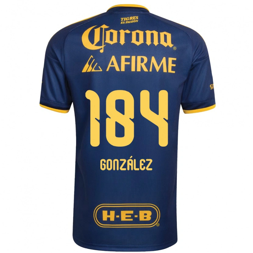 Danxen Kvinnor Erick González #184 Kungligt Blå Gul Bortatröja Matchtröjor 2026/27 Tröjor T-Tröja