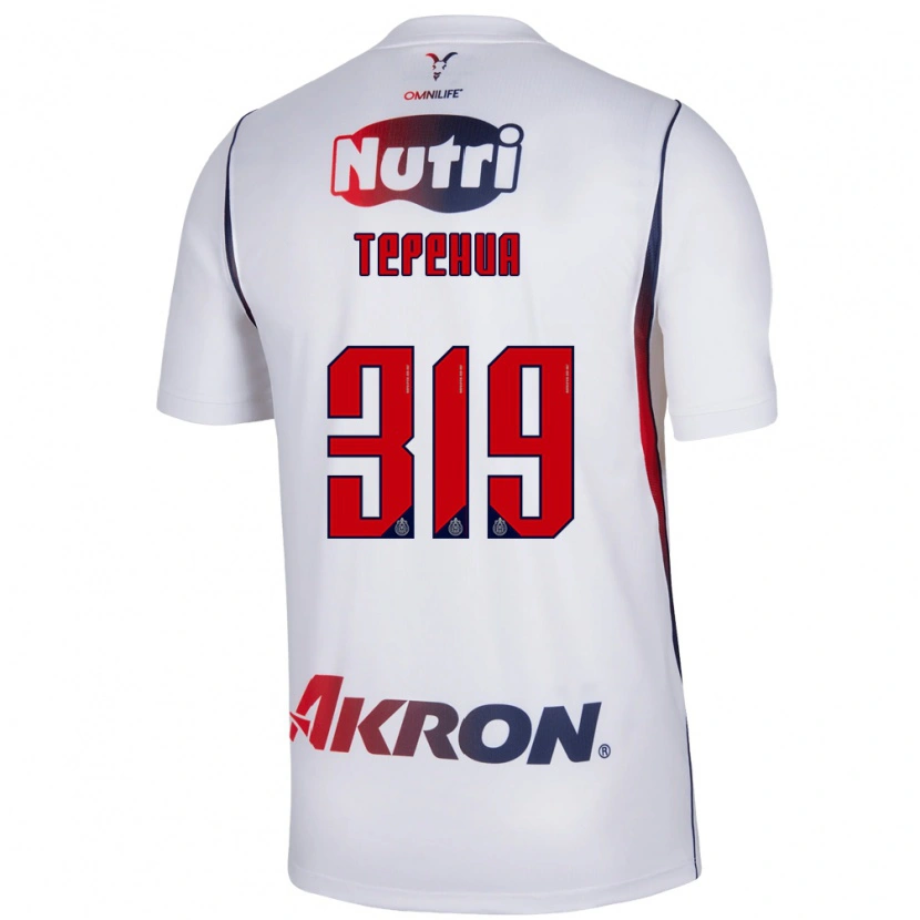 Danxen Kvinnor Milán Tepehua #319 Vit Marinblå Bortatröja Matchtröjor 2026/27 Tröjor T-Tröja