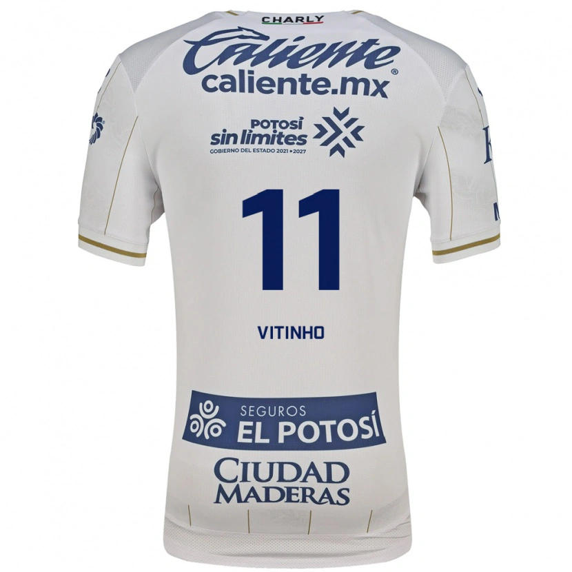 Danxen Kvinnor Vitinho #11 Vit Blå Bortatröja Matchtröjor 2026/27 Tröjor T-Tröja
