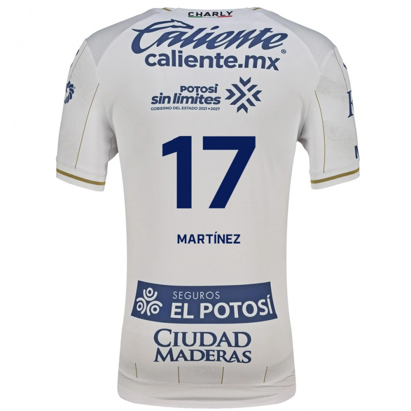 Danxen Kvinnor Gabriel Martínez #17 Vit Blå Bortatröja Matchtröjor 2026/27 Tröjor T-Tröja