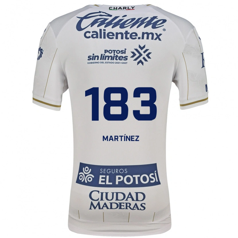 Danxen Kvinnor Fabio Martínez #183 Vit Blå Bortatröja Matchtröjor 2026/27 Tröjor T-Tröja
